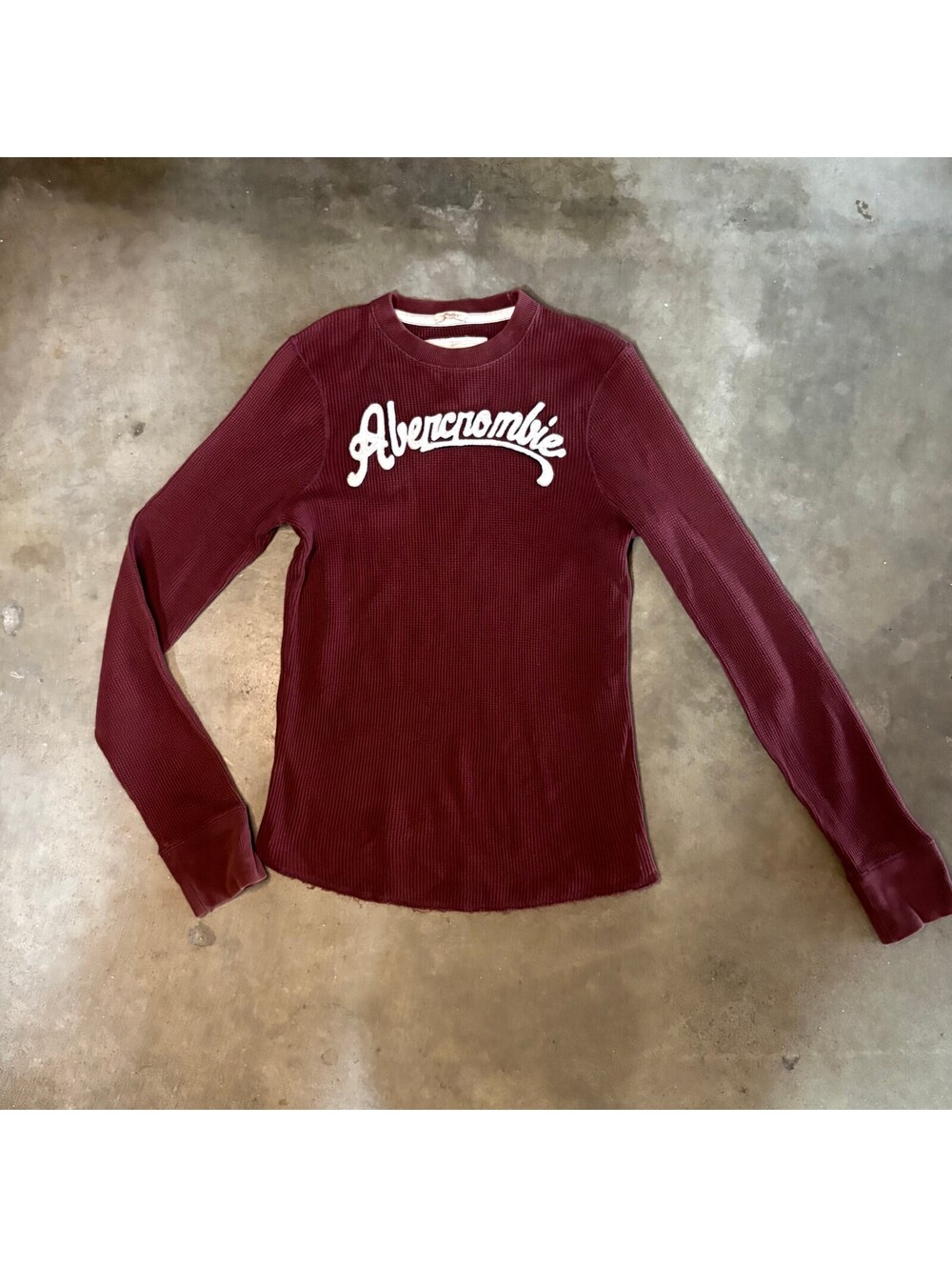 Abercrombie & Fitch Men Sz M Long Sleeve Thermal Shirt